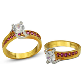 Stunning solitaire ring